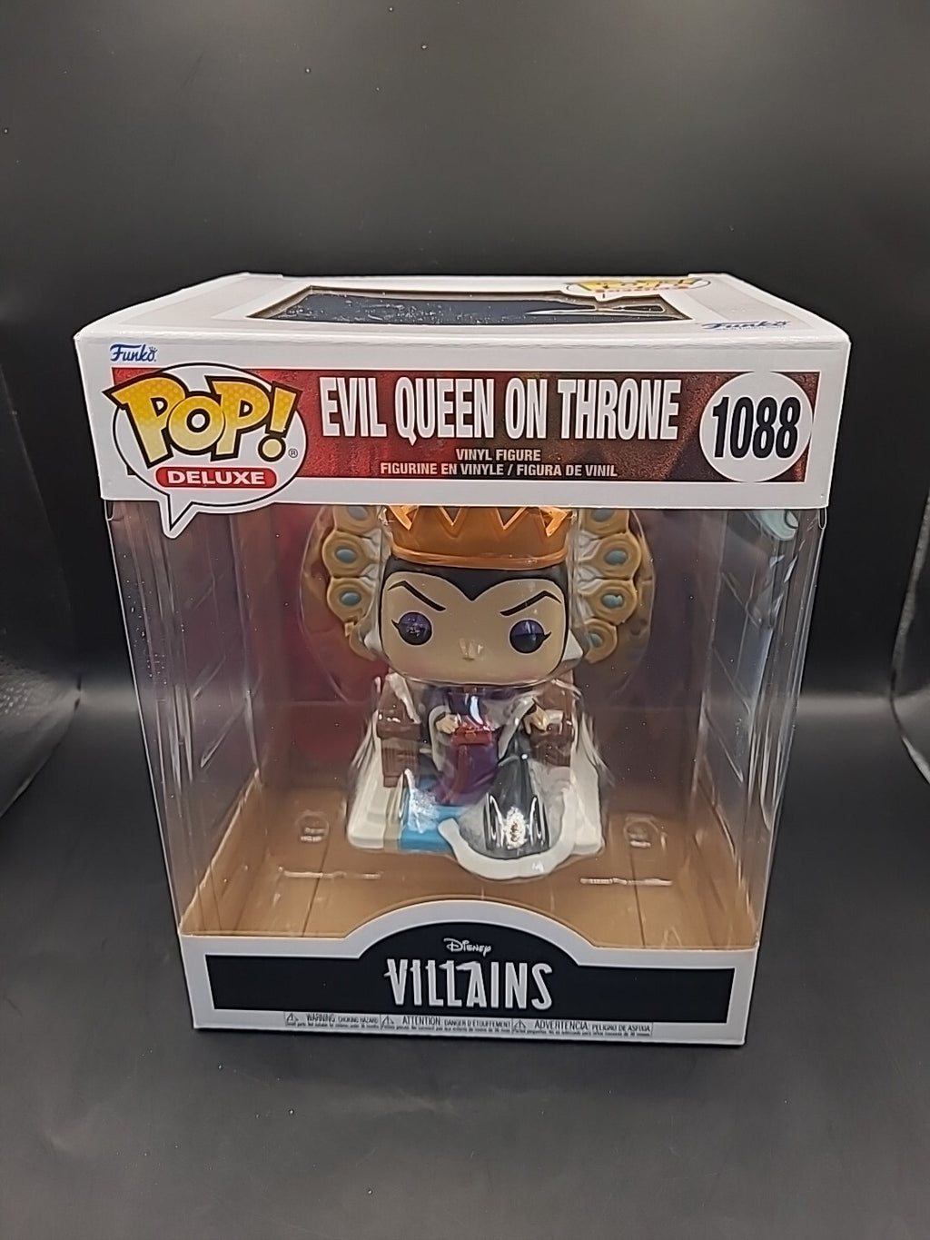 Evil Queen On Throne Disny Villains Funko Pop #1088