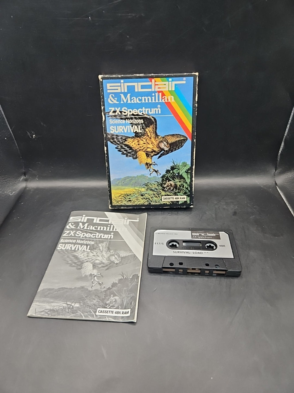 Sinclair ZX Spectrum 48k Science Horizons Survival Game - 1984 - Tested