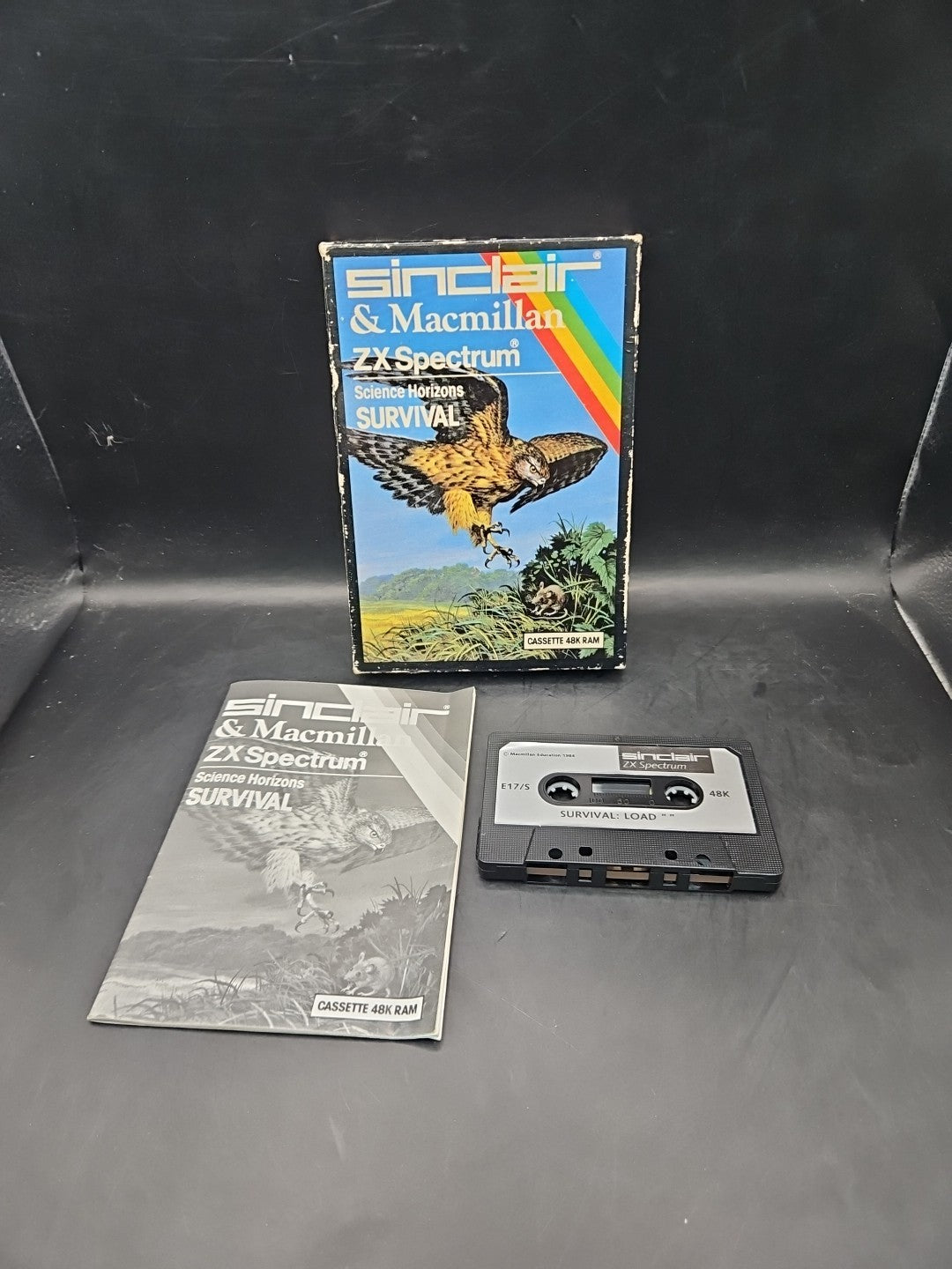 Sinclair ZX Spectrum 48k Science Horizons Survival Game - 1984 - Tested