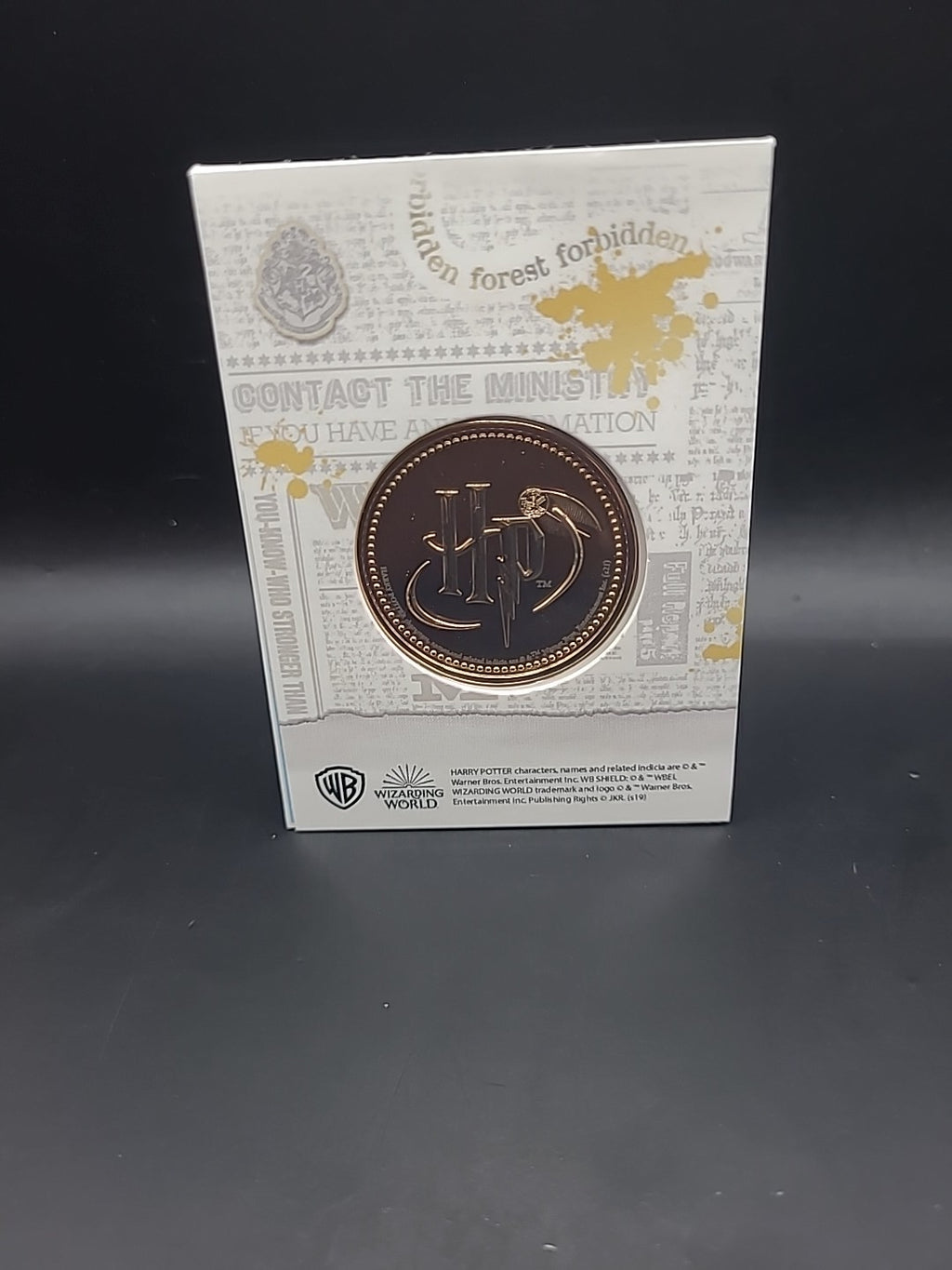 Harry Potter Medal Coin Collection - Magical Creatures - Fang