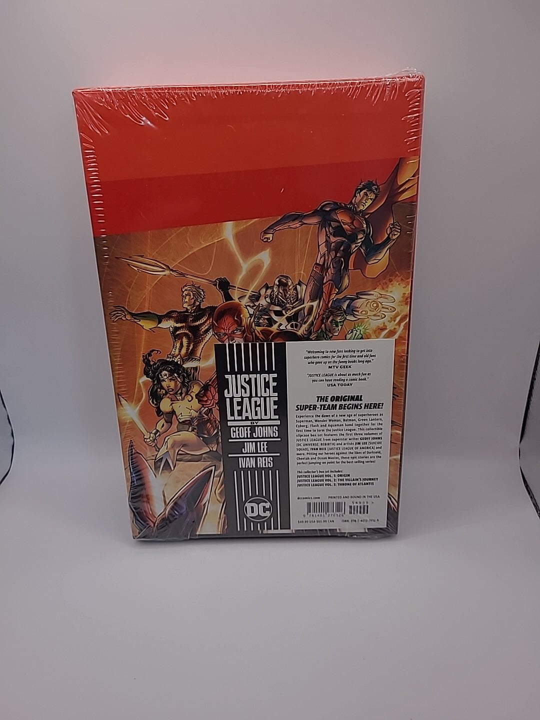 Justice League 3 Book Box Set By Geoff Johns & Jim Lee 2017
