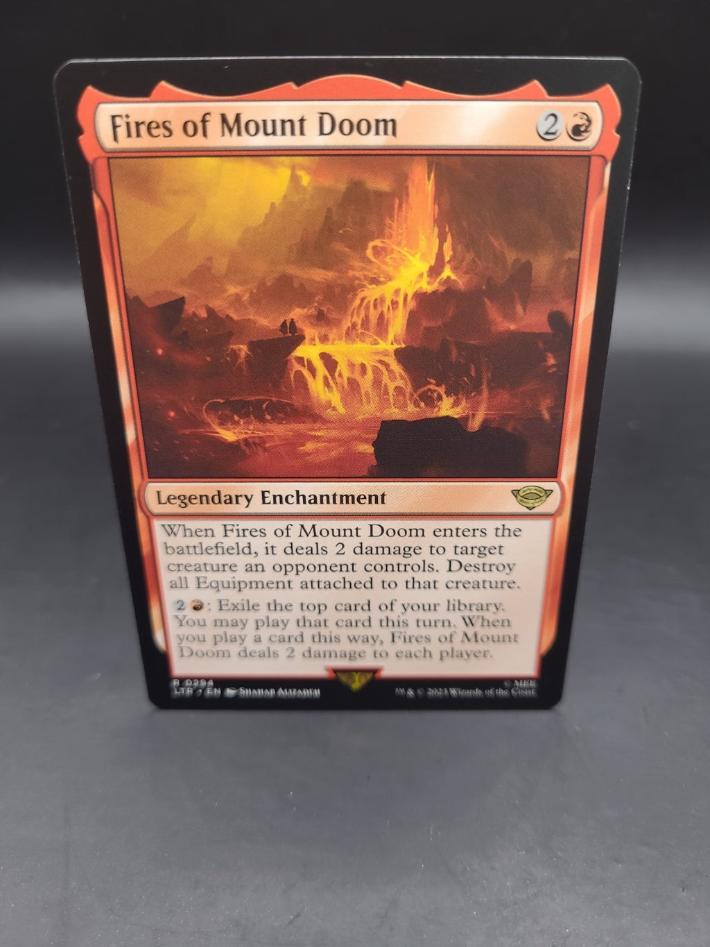 Fires of Mount Doom ~ The Lord of the Rings [ NM ] [ Magic MTG ]