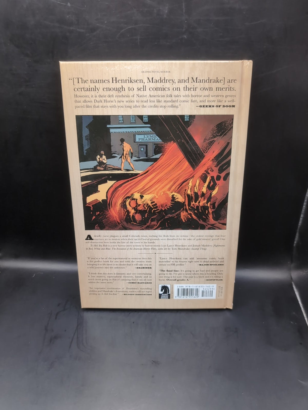 To Hell You Ride Graphic Novel Hardback Lance Henrikson