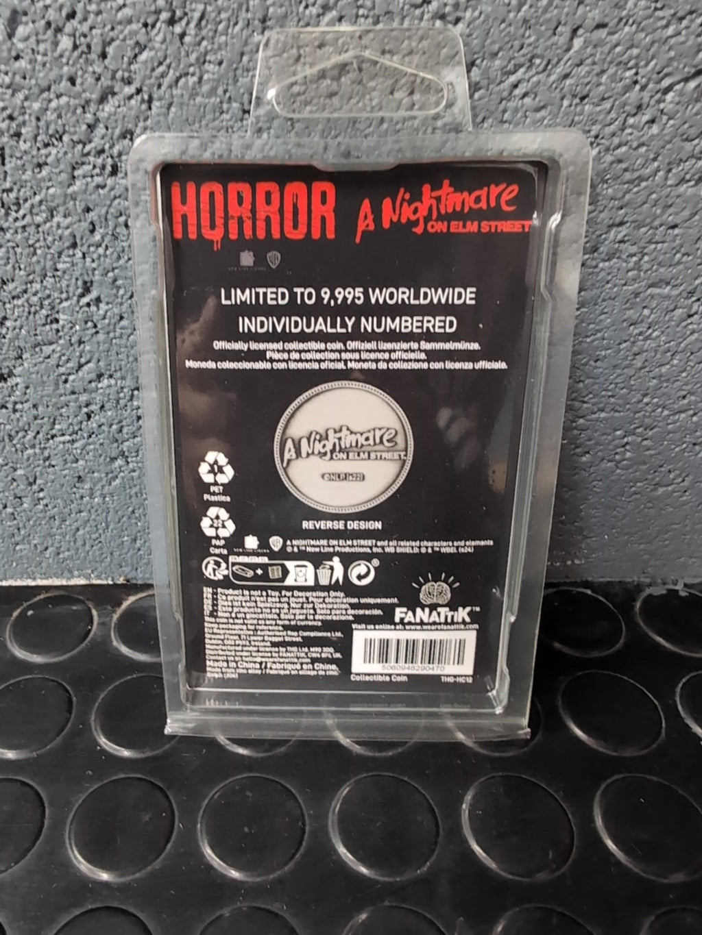 A Nightmare on Elm Street Limited Edition Collectible Coin - 9,995 Worldwide