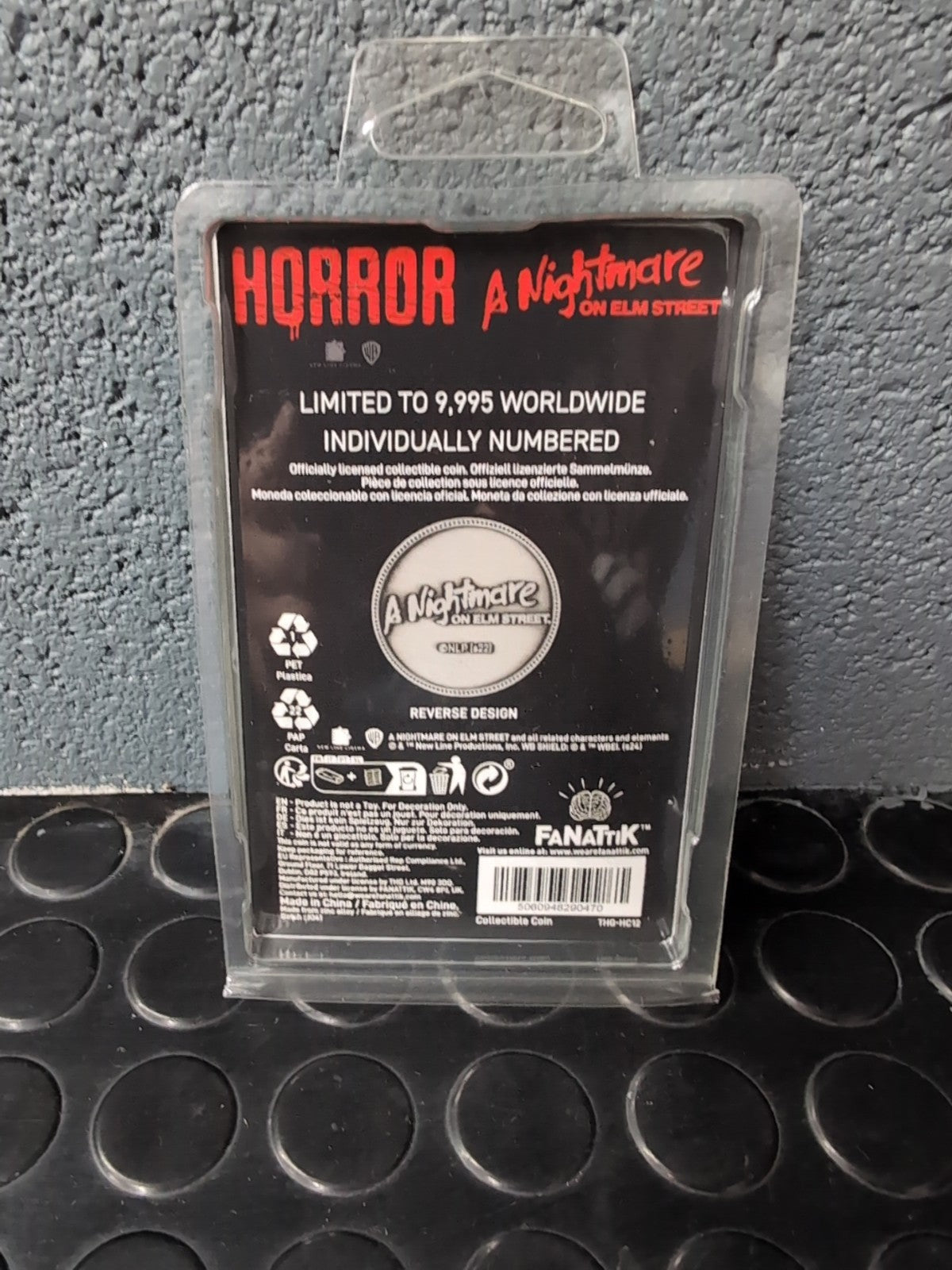 A Nightmare on Elm Street Limited Edition Collectible Coin - 9,995 Worldwide
