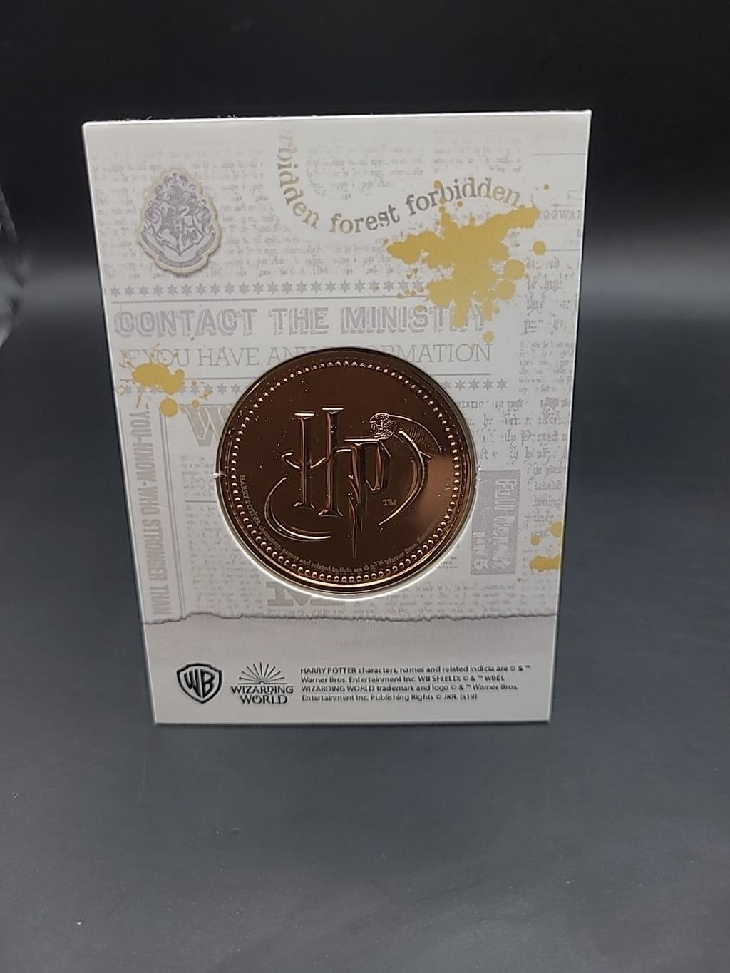 Harry Potter Medal Coin Collection - Chamber Of Secrets - Neville Longbottom 