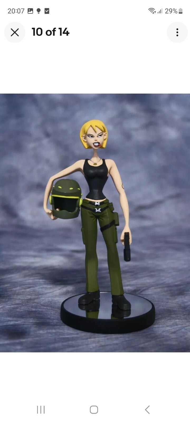 Battlestar Galactica Kara Thrace "Starbuck" Qmx Statue Limited Edition