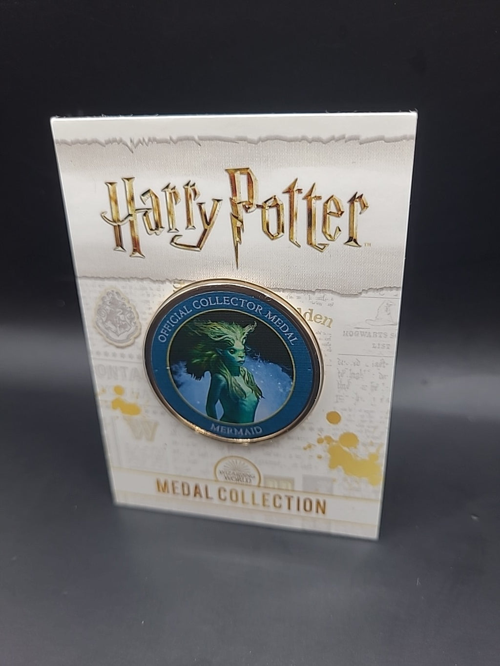 Harry Potter Medal Collection: Magical Creatures (Blue) Mermaid