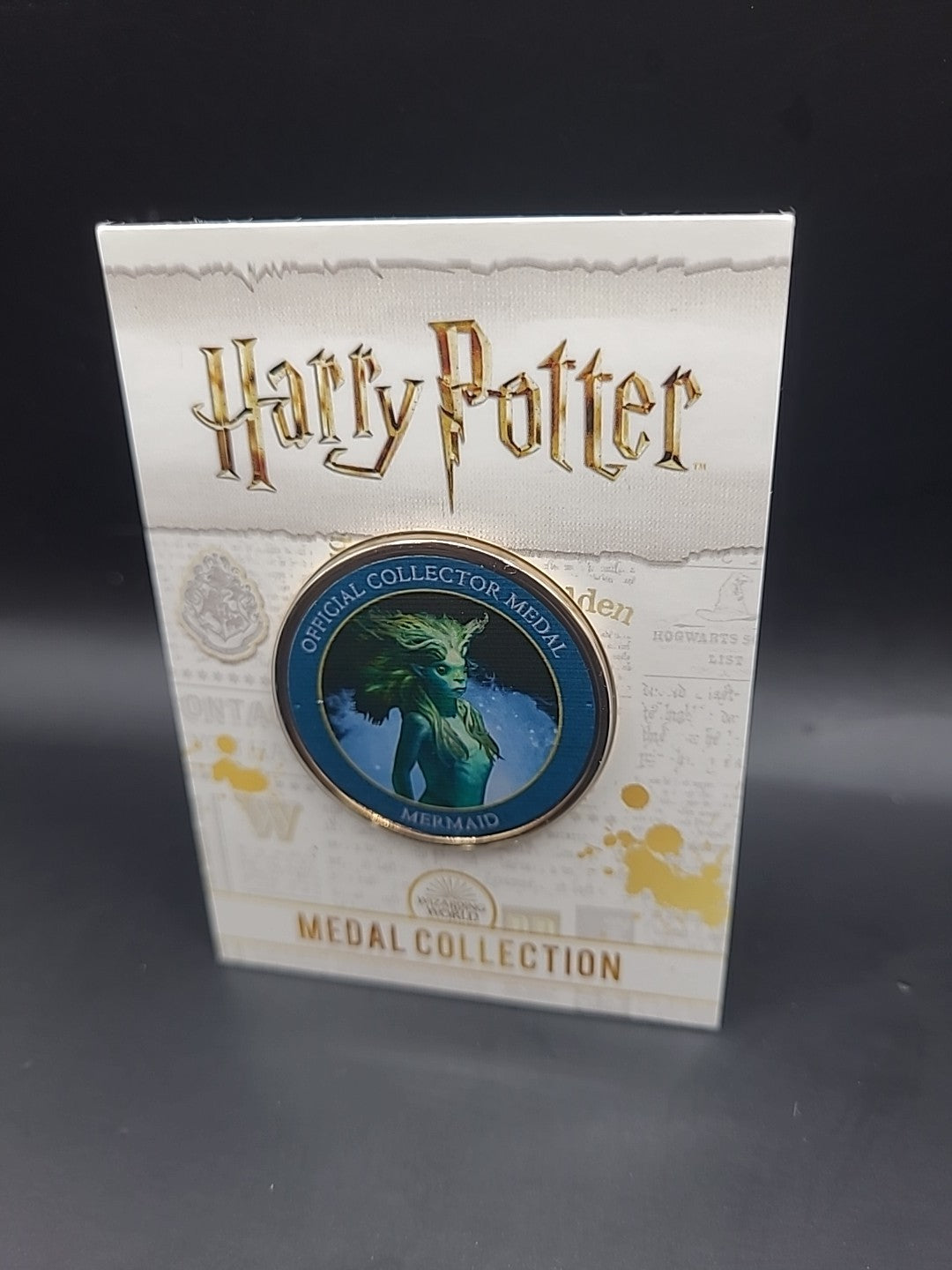 Harry Potter Medal Collection: Magical Creatures (Blue) Mermaid