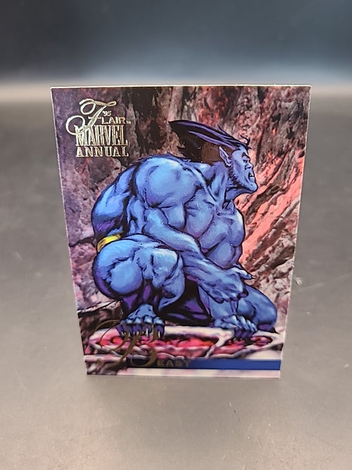 1995 Flair Marvel Annual Beast Into Sinister's Lair #8 Comic Card