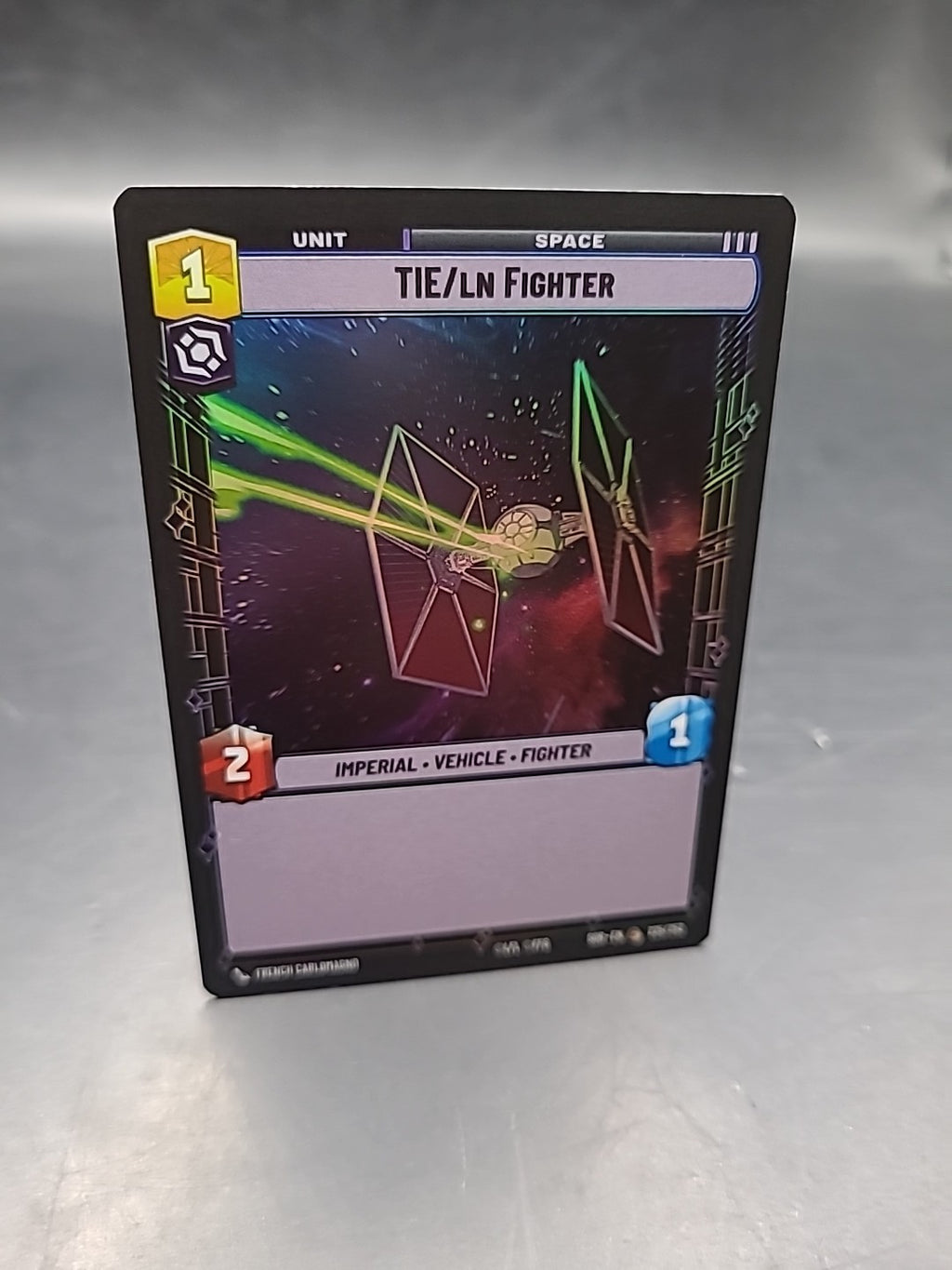 TIE/LN Fighter 225/252 Star Wars Unlimited Spark Of Rebellion Trading Card Foil