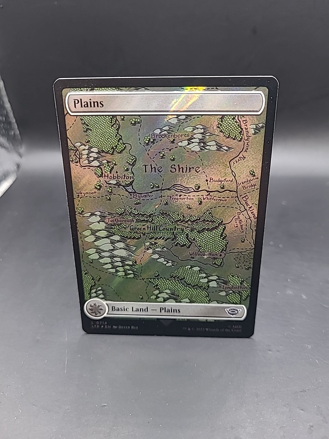 Magic the Gathering (mtg): LTR: Plains (0714) - Foil