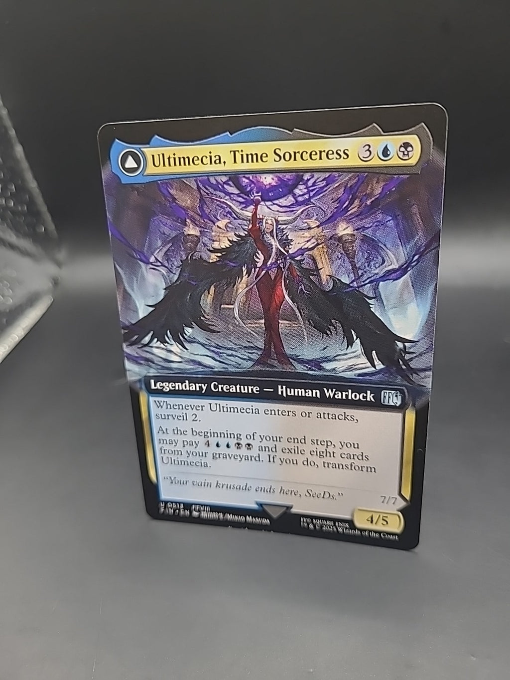 Ultimecia, Time Sorceress Omnipotent U 0513 Final Fantasy MTG Regular