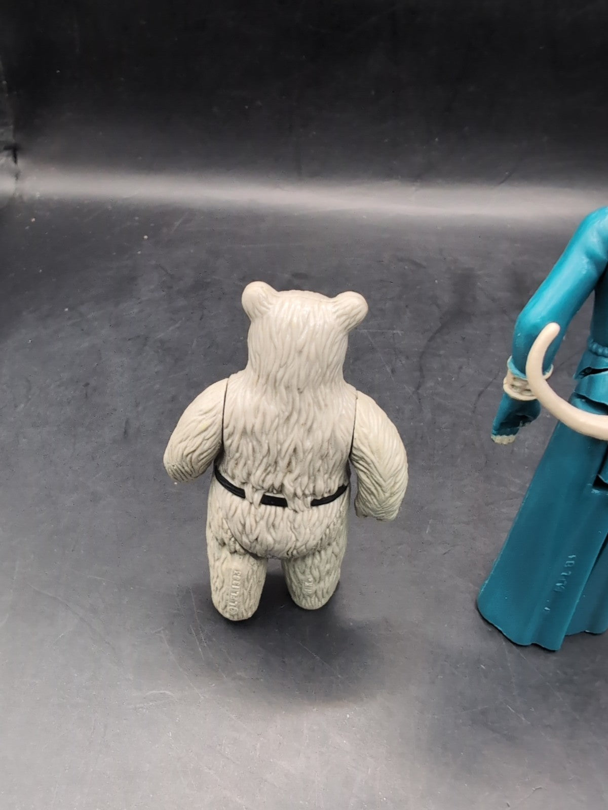 3 X Vintage Kenner Star Wars Figures Chirpa Ewok, Nikto & Bib Fortuna