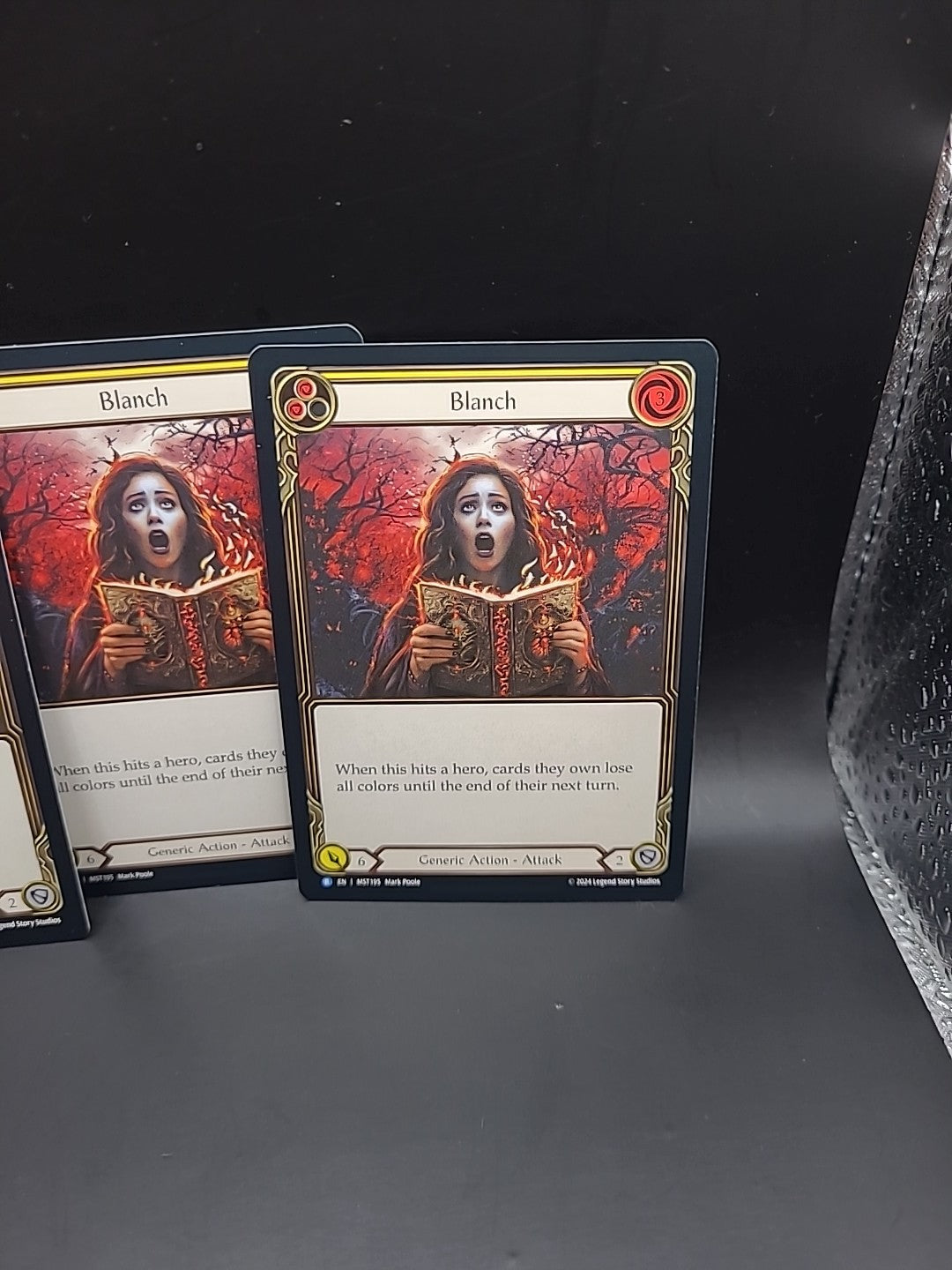 3 X Blanch Yellow Regular Cards - MST195 NM - FaB Flesh and Blood