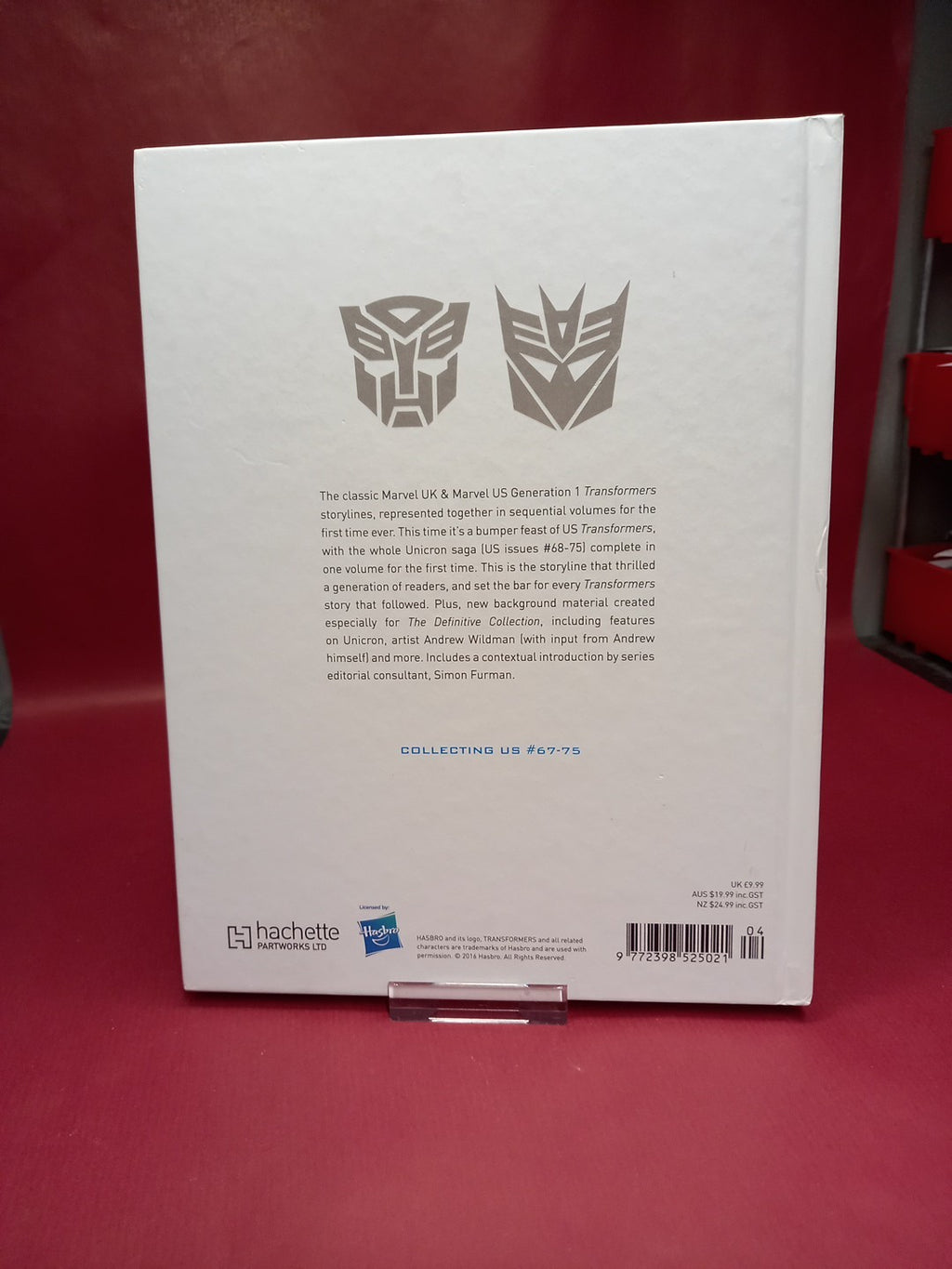 Transformers The Definitive G1 Collection Vol. 19 (2017, Hardcover)