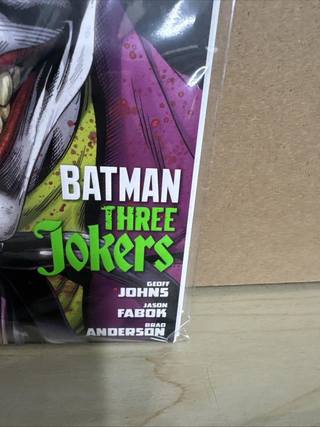 DC Black Label BATMAN THREE JOKERS BOOK ONE graphic Novel.