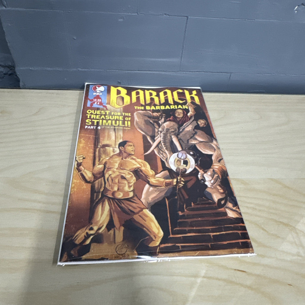 Barack the Barbarian #4 2009 Devil's Due Publishing