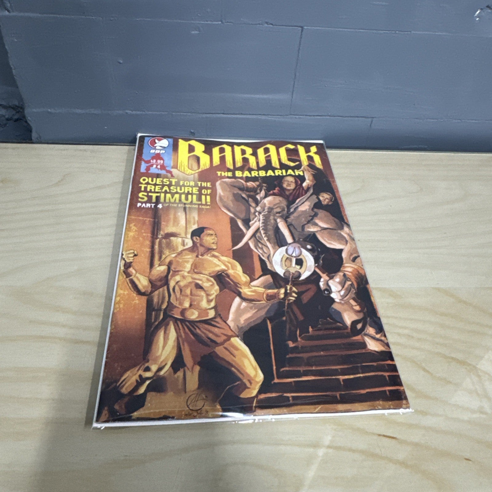 Barack the Barbarian #4 2009 Devil's Due Publishing