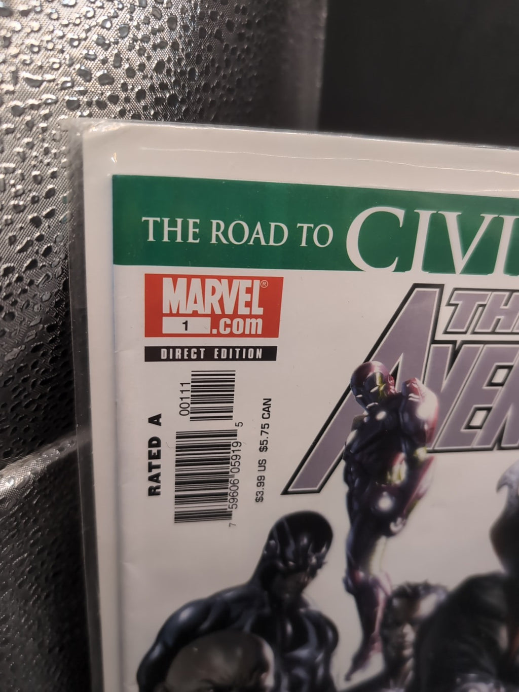 New Avengers #1 Illuminati The Road to Civil War Marvel Comic 2006