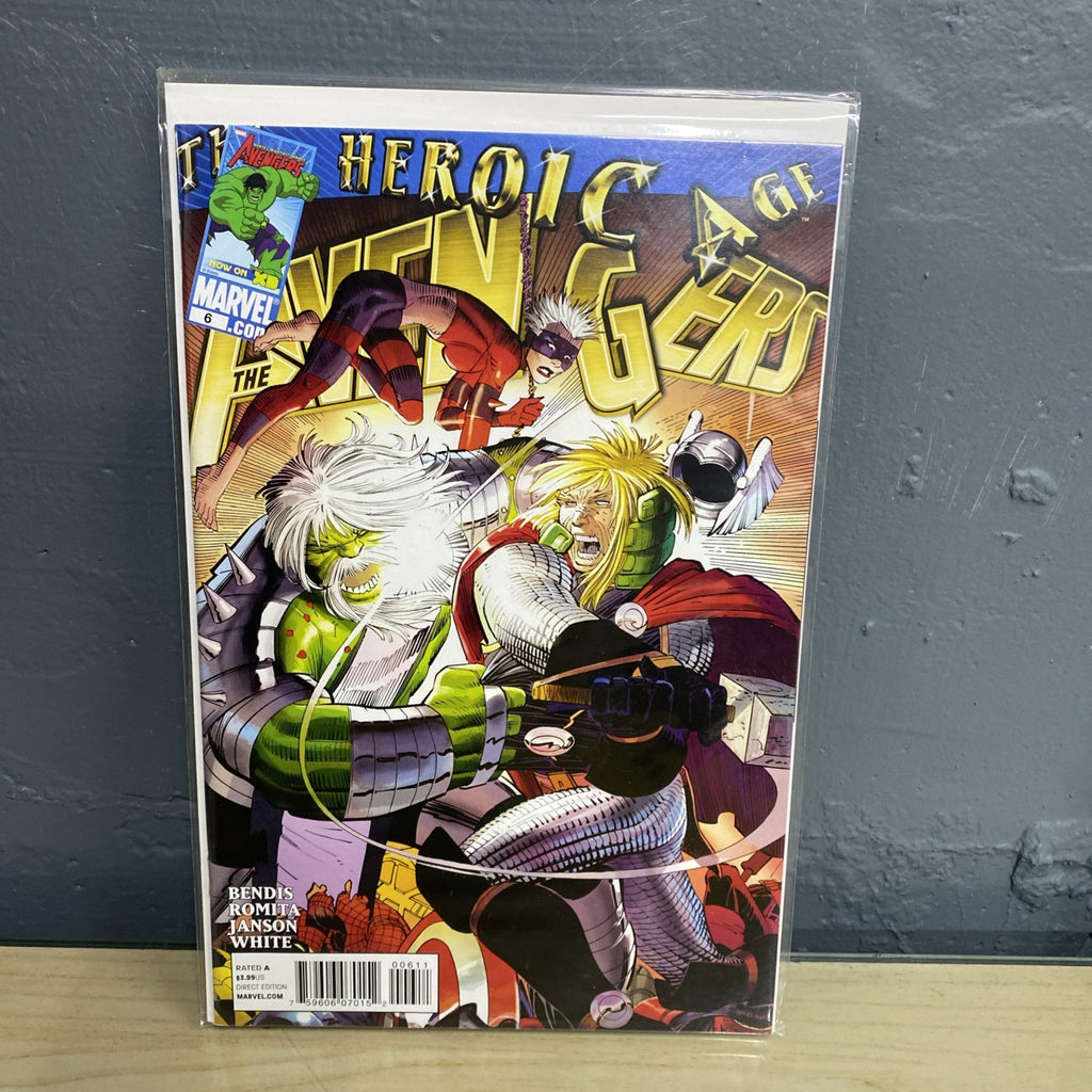 Avengers #6 - (2010) 1st App Son of T’Challa Azari Black Panther Heroic Age