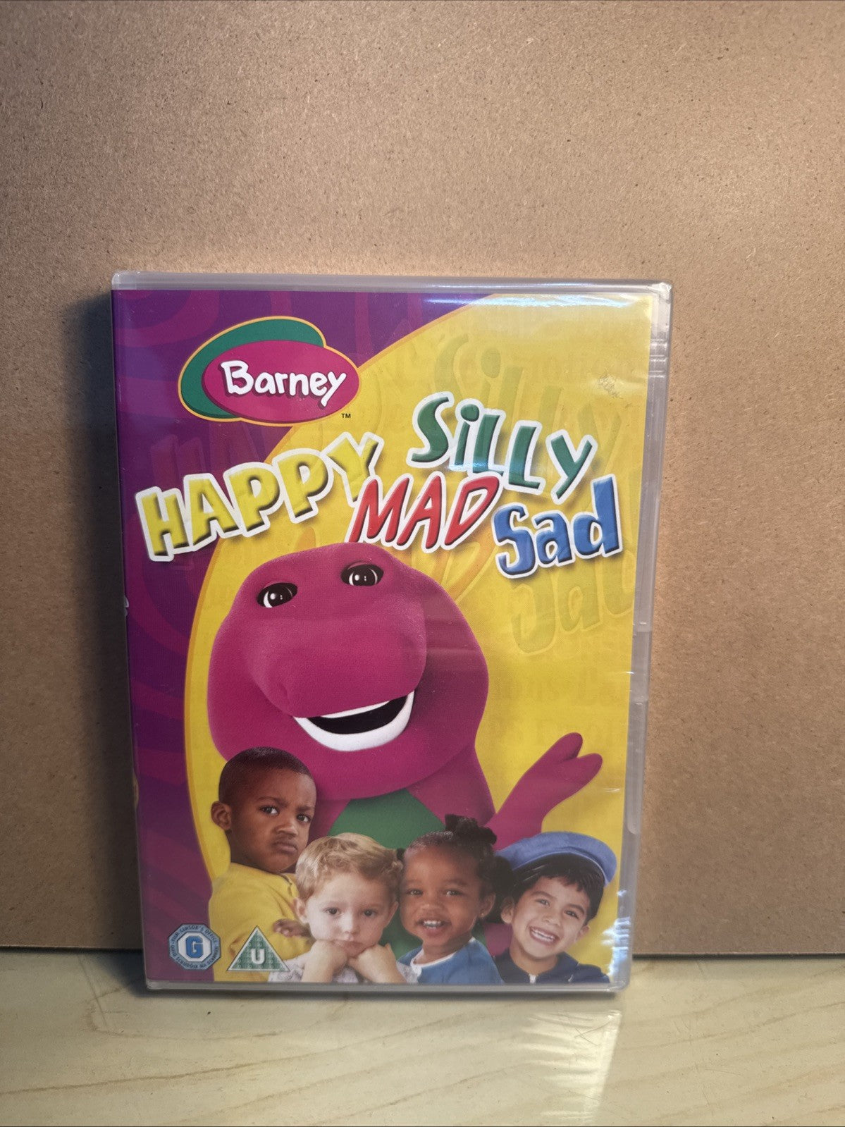 BARNEY HAPPY MAD SILLY SAD DVD Carey Stinson Children & Family New And Sealed