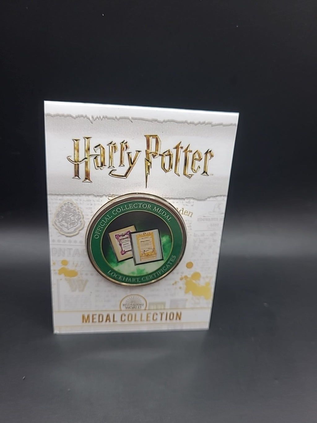 Harry Potter medal collection - Lockhart certificates
