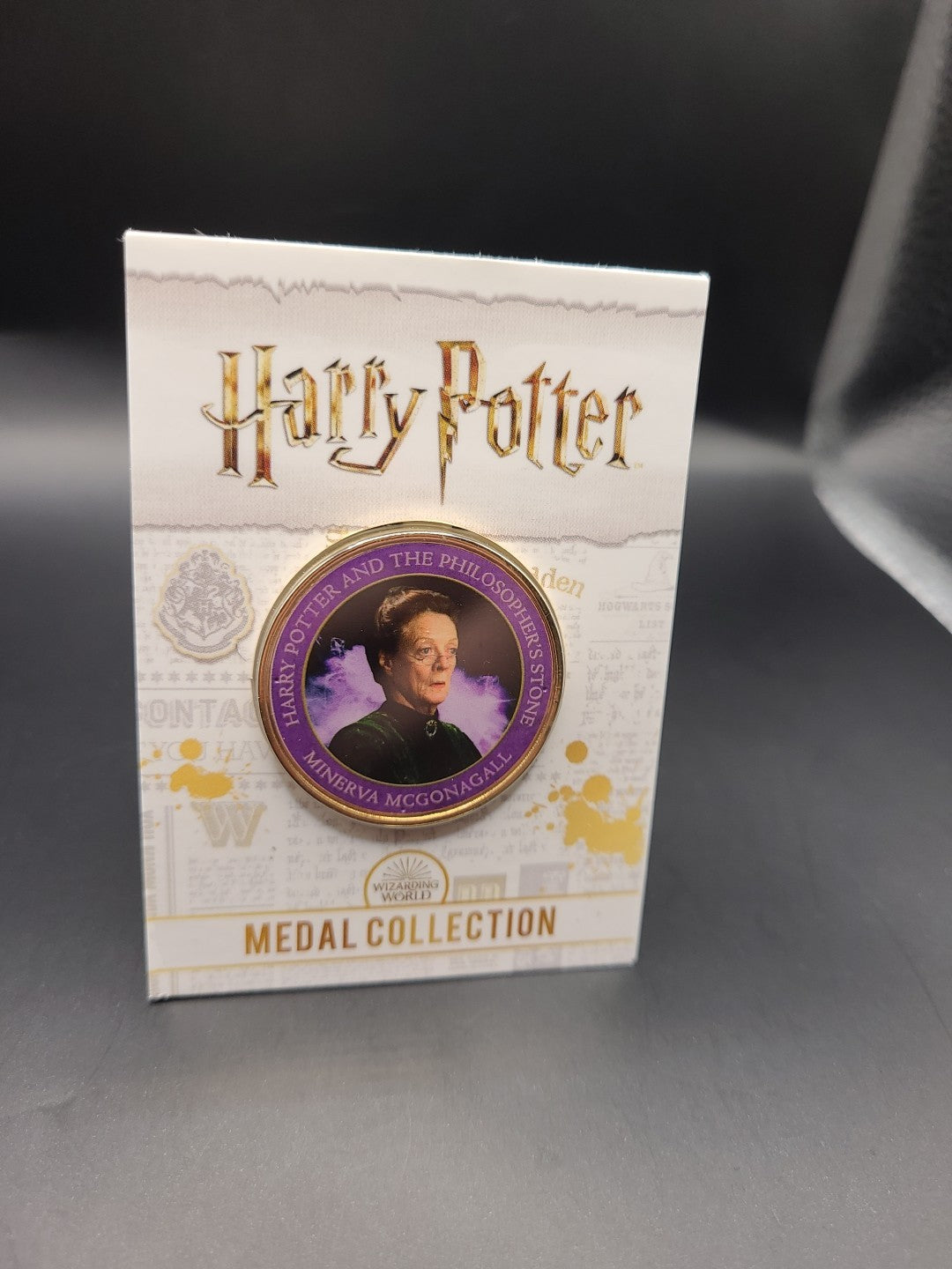 Harry Potter Medal Coin Collection - Philosopher's Stone Minerva Mcgonagall