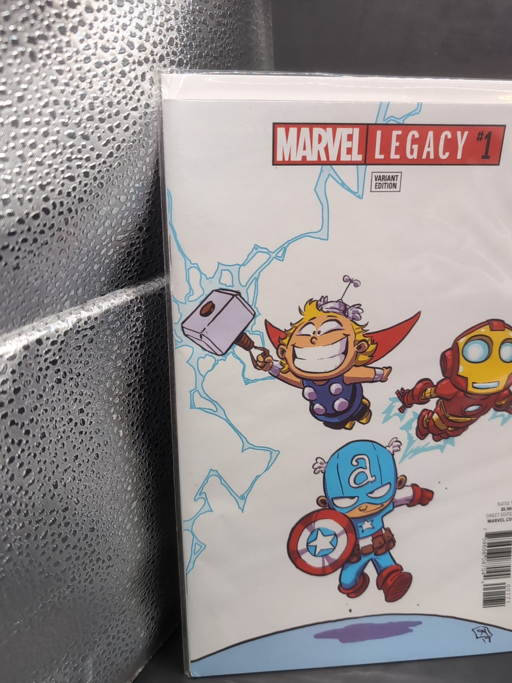 MARVEL LEGACY #1 SKOTTIE YOUNG VARIANT COMICS NOVEMBER 2017 <