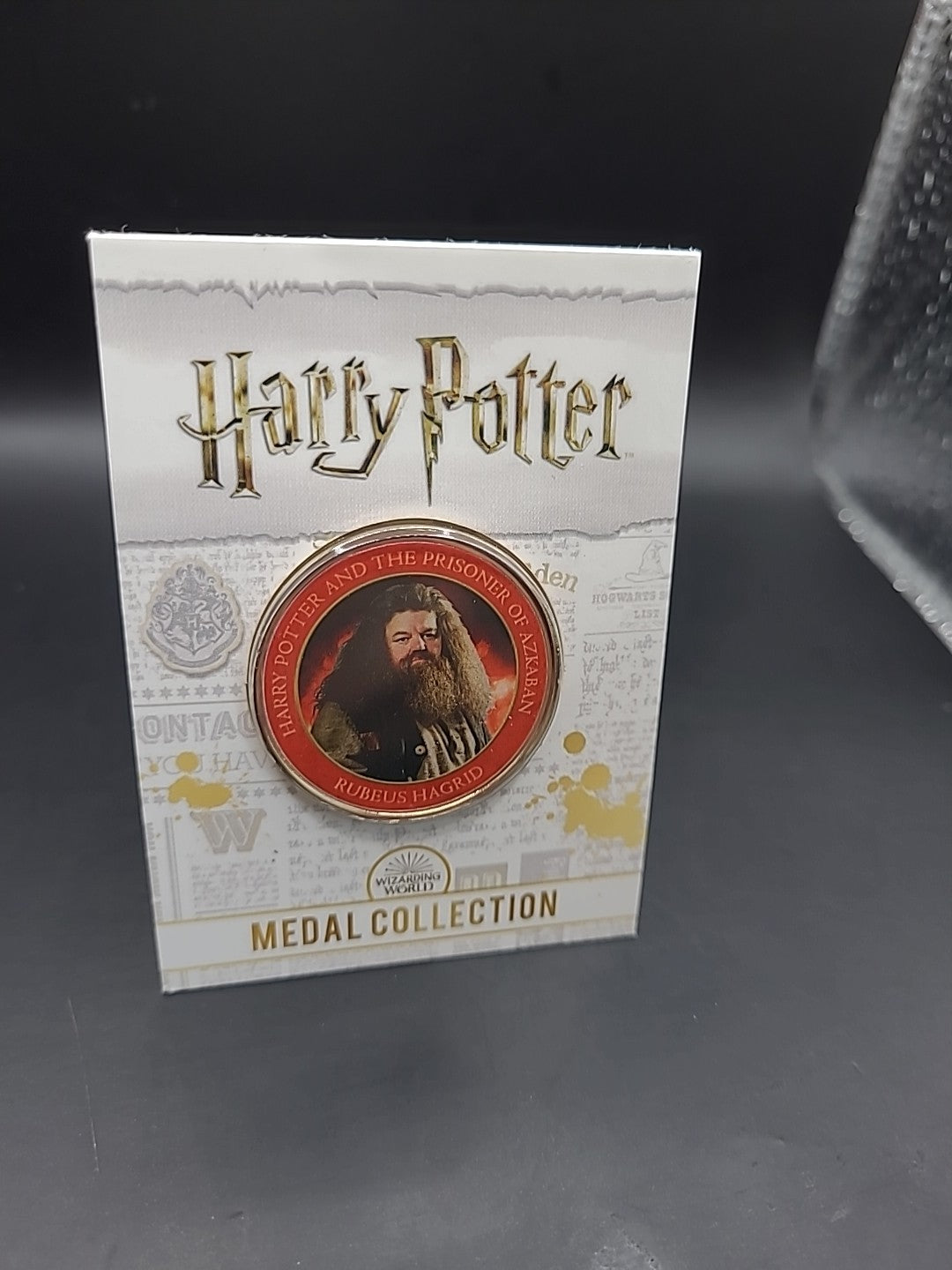RARE HARRY POTTER MEDAL COIN PRISONER OF AZKABAN RUBEUS HAGRID COLTRANE