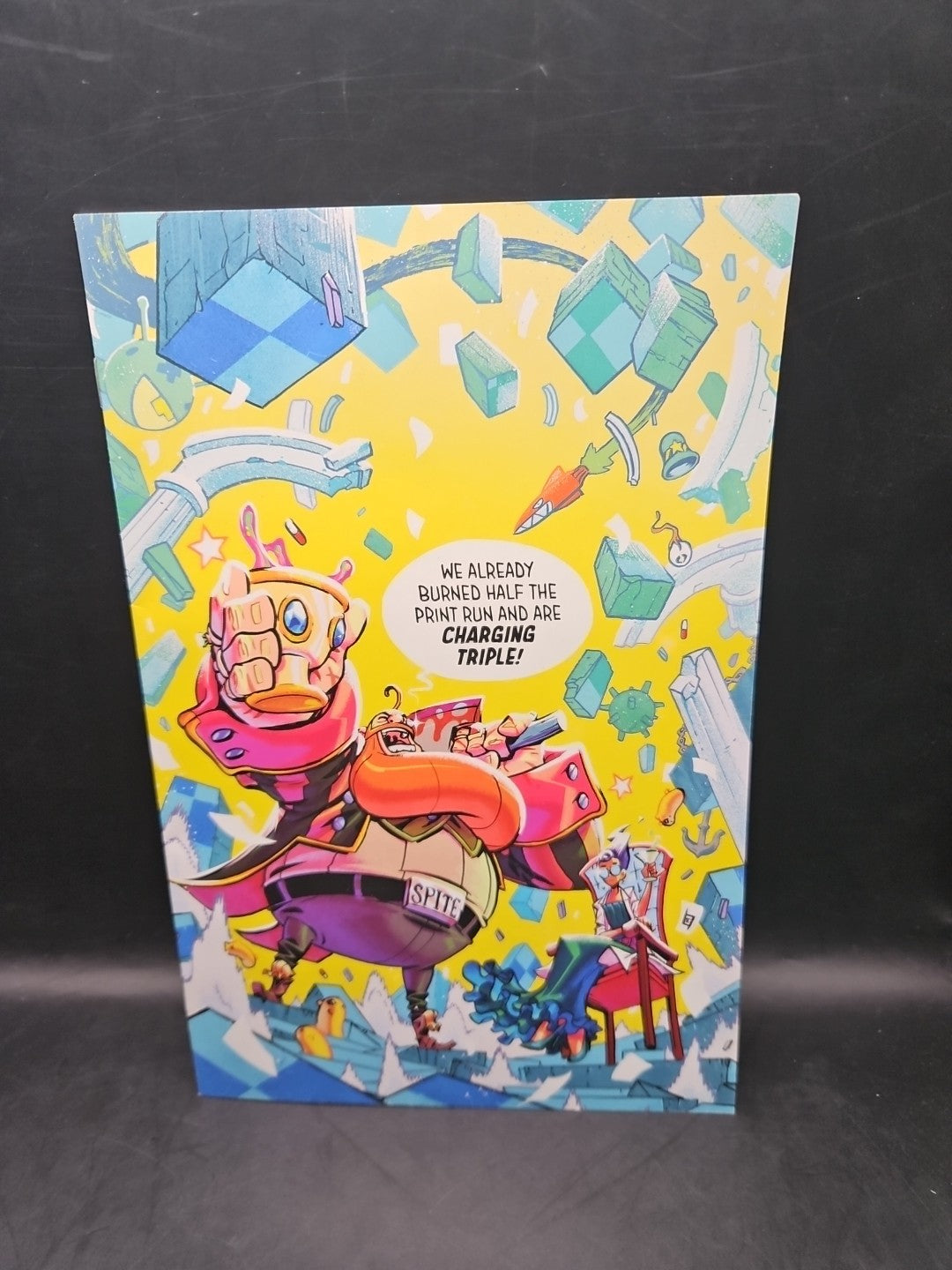 Ludocrats Comic #1 (Of 5) Cvr C April Fools Variant Charging Triple