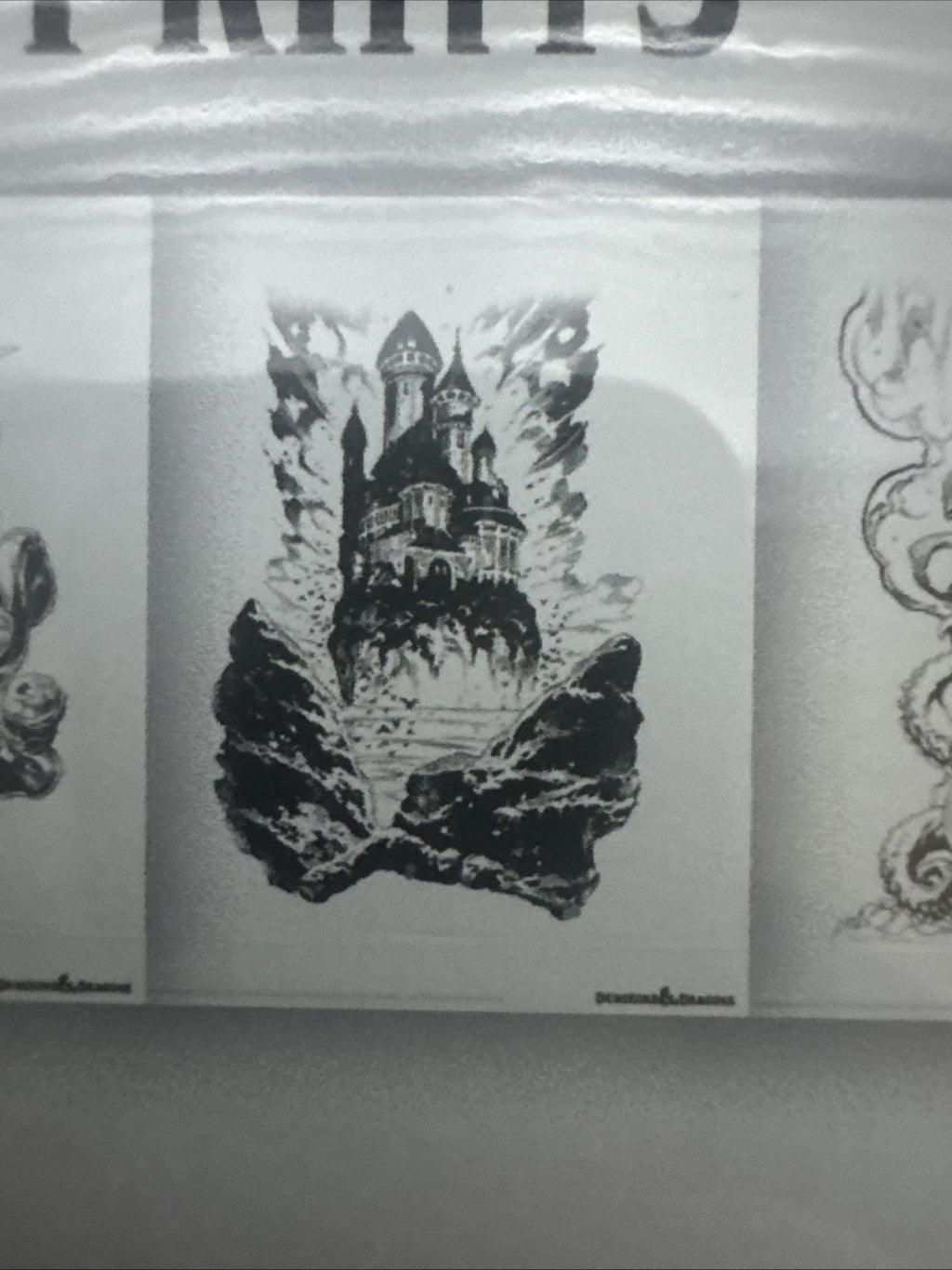 Dungeons & Dragons Classic Artwork Lithograph 7-Set Limited to 1974 Worldwide