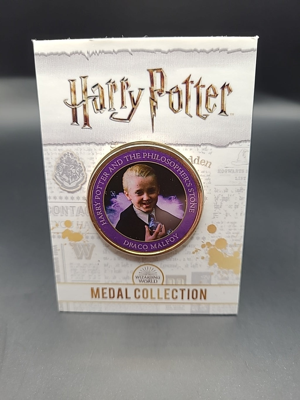 Harry Potter Medal Collection - Philosophers Stone - Draco Malfoy