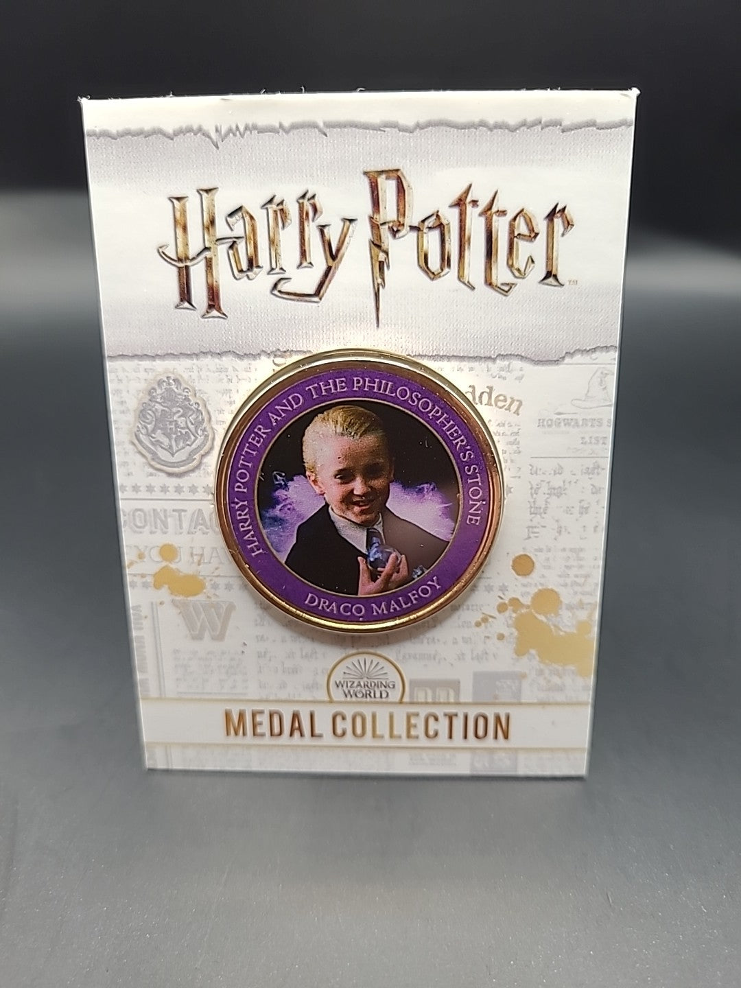 Harry Potter Medal Collection - Philosophers Stone - Draco Malfoy
