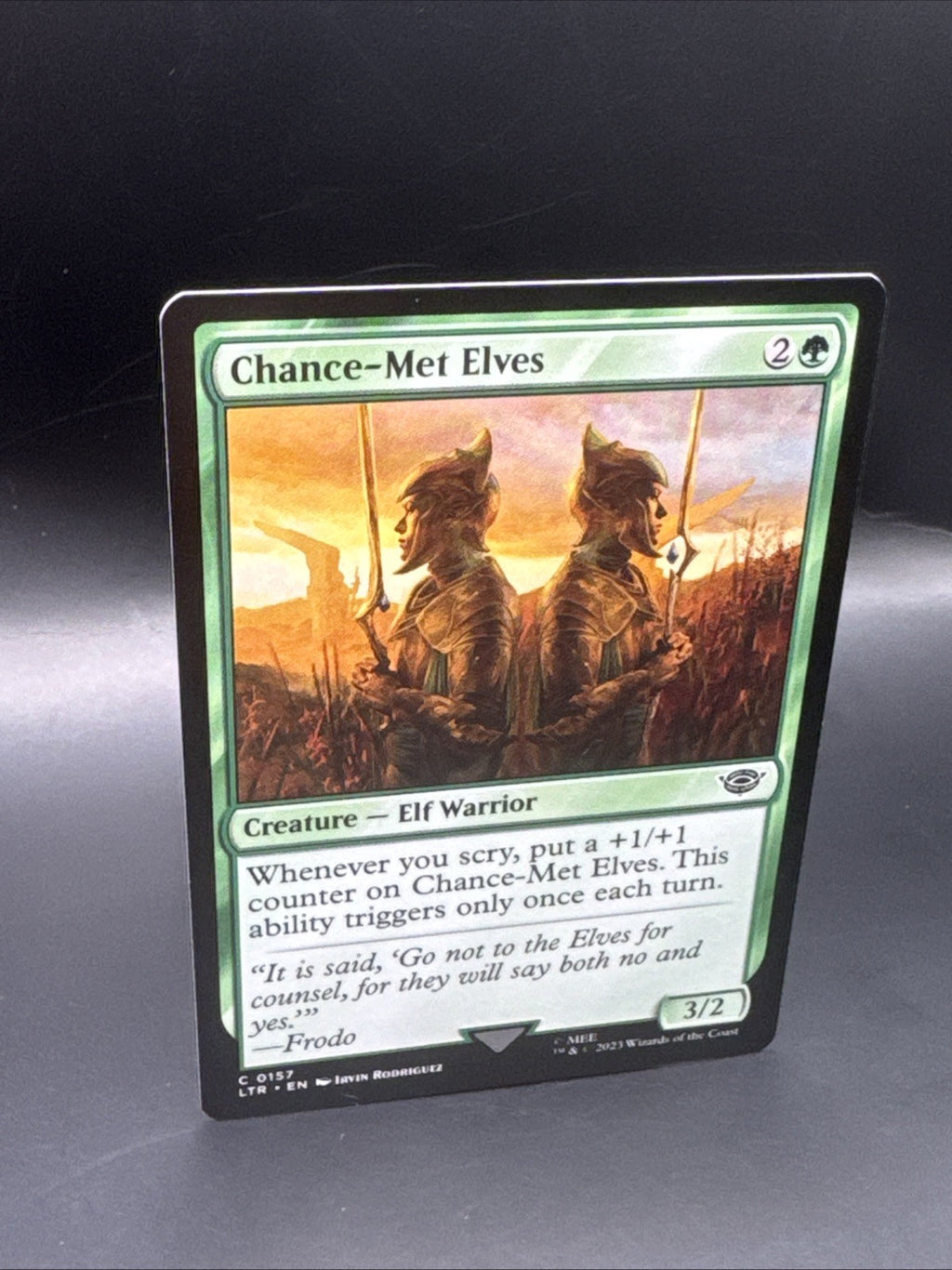 MTG Chance-Met Elves (Foil) + 1 Regular Card C0157