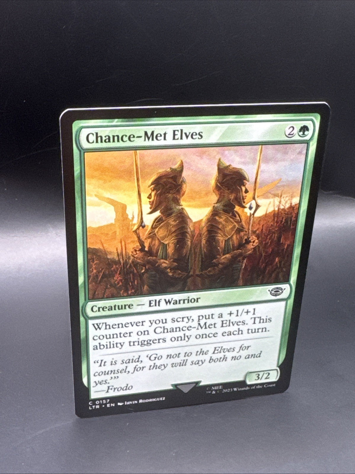 MTG Chance-Met Elves (Foil) + 1 Regular Card C0157