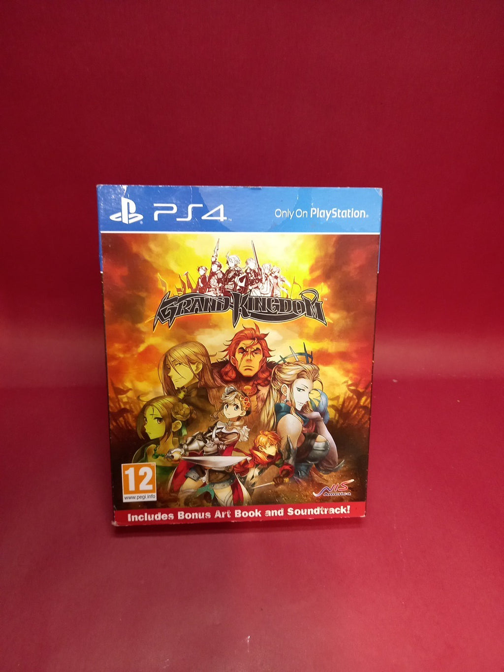 Grand Kingdom Launch Edition - Playstation 4 PS4 - Complete - Strategy RPG