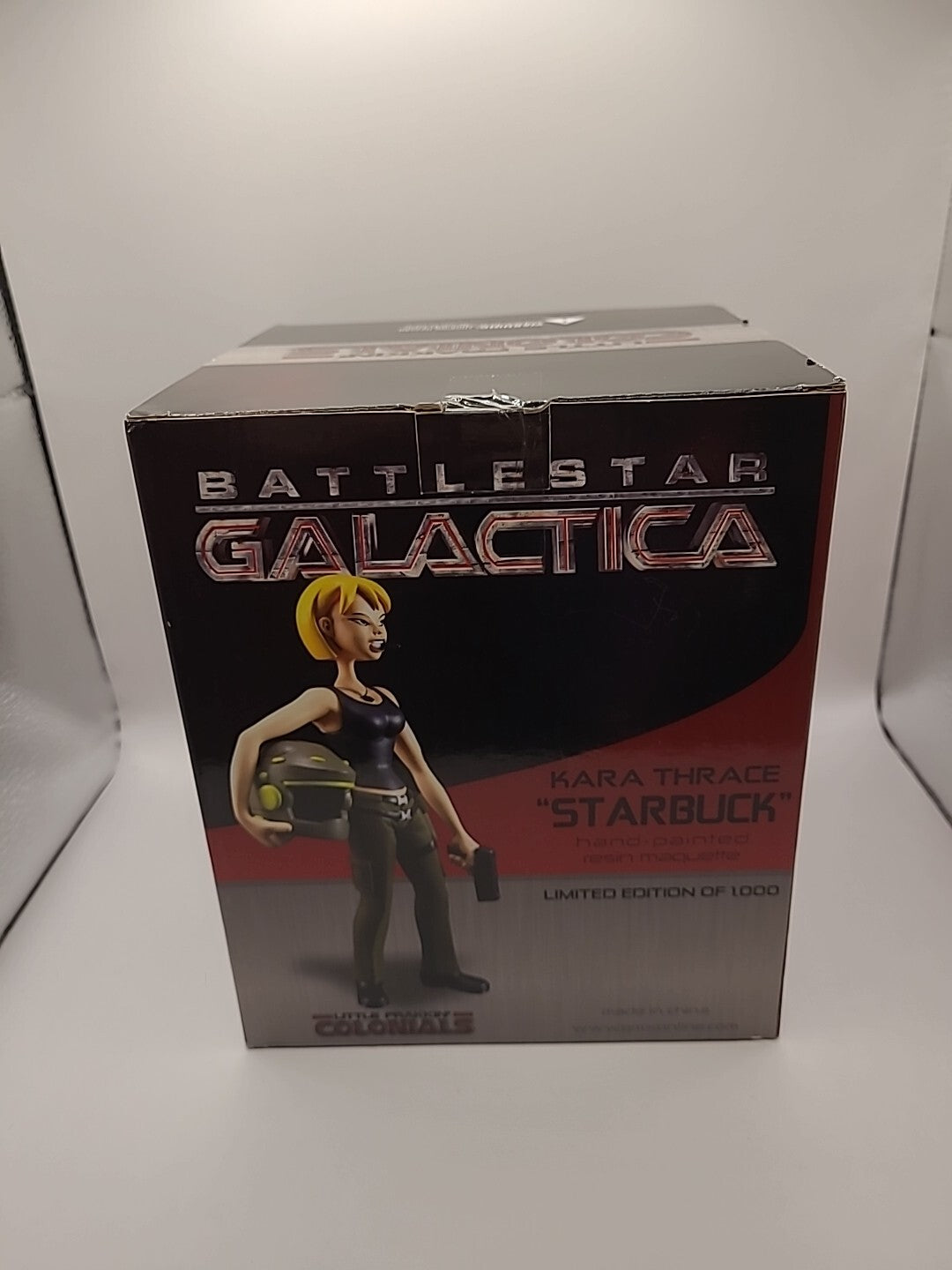 Battlestar Galactica Kara Thrace "Starbuck" Qmx Statue Limited Edition
