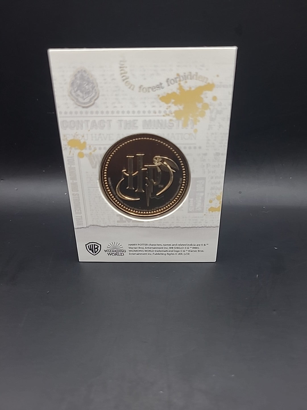 Harry Potter Medal Coin Collection - Artefacts And Spells - Jack In The Box 