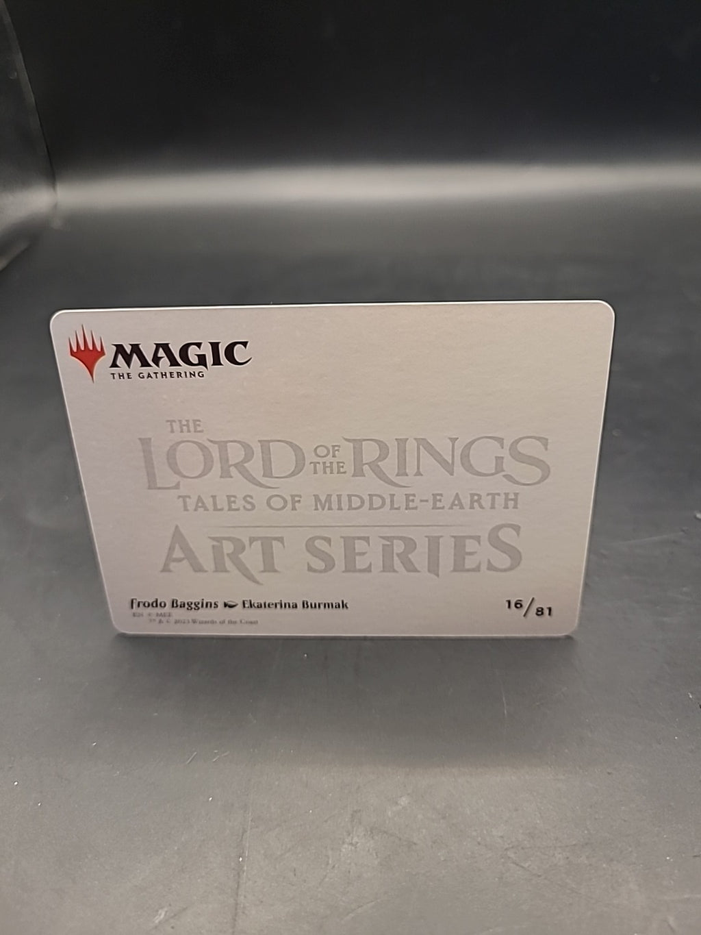  Art Series (16/81) - Frodo Baggins MTG The Lord of the Rings: Tales of Middle