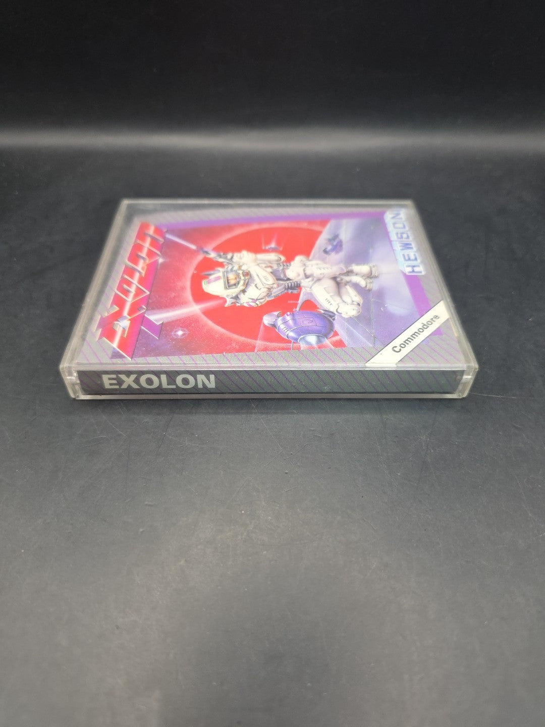Exolon Commodore 64 Game Cassette, By Hewson 