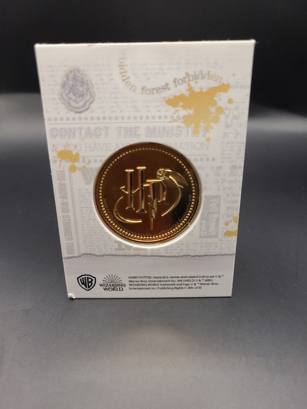 Harry Potter Medal Collection: Philosopher's Stone (Purple) Garrick Ollivander