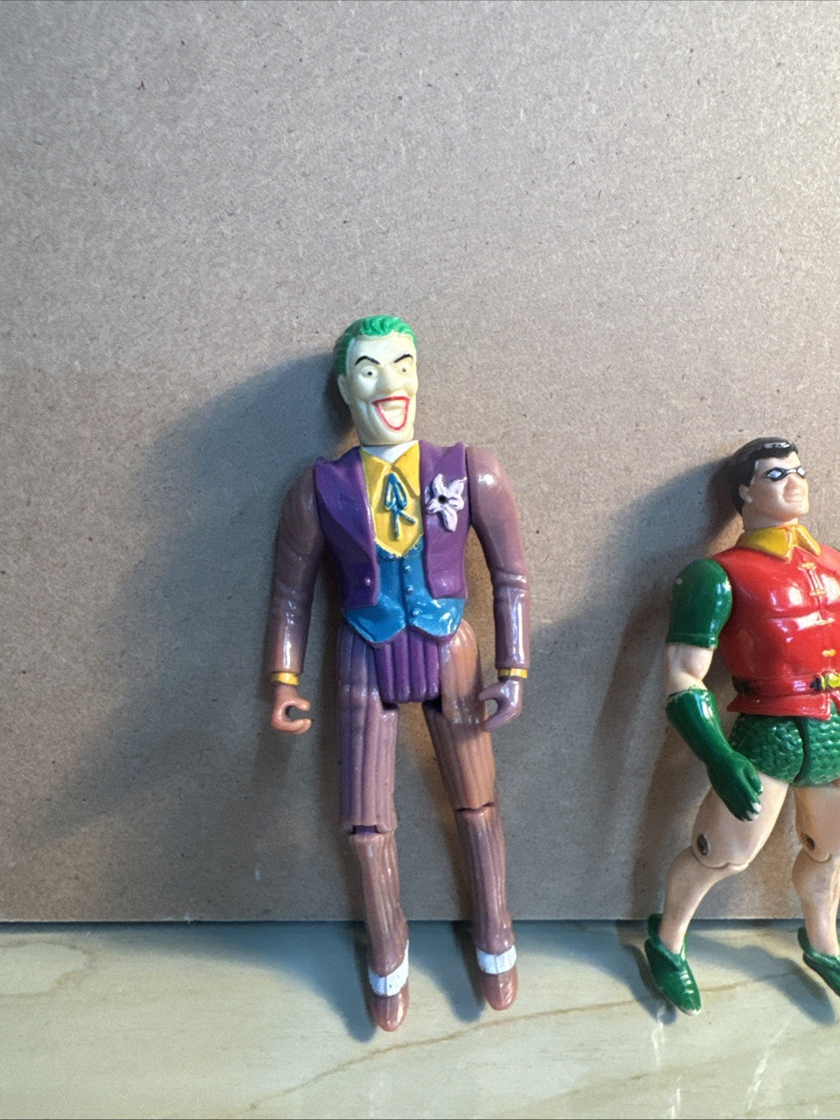 Vintage Batman Robin And Villains Figures X 5 Bundle