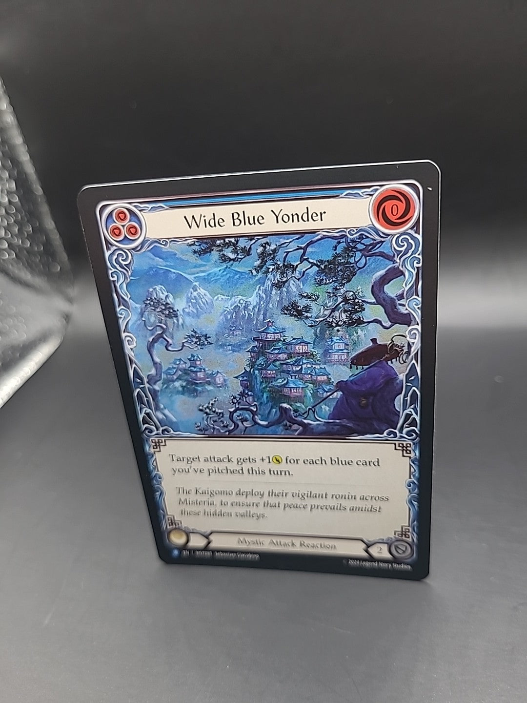 Wide Blue Yonder Foil - MST085 NM - FaB Flesh and Blood