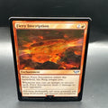 MTG Fiery Inscription (FOIL) U0126 Lord of the Rings + 1 Regular Card