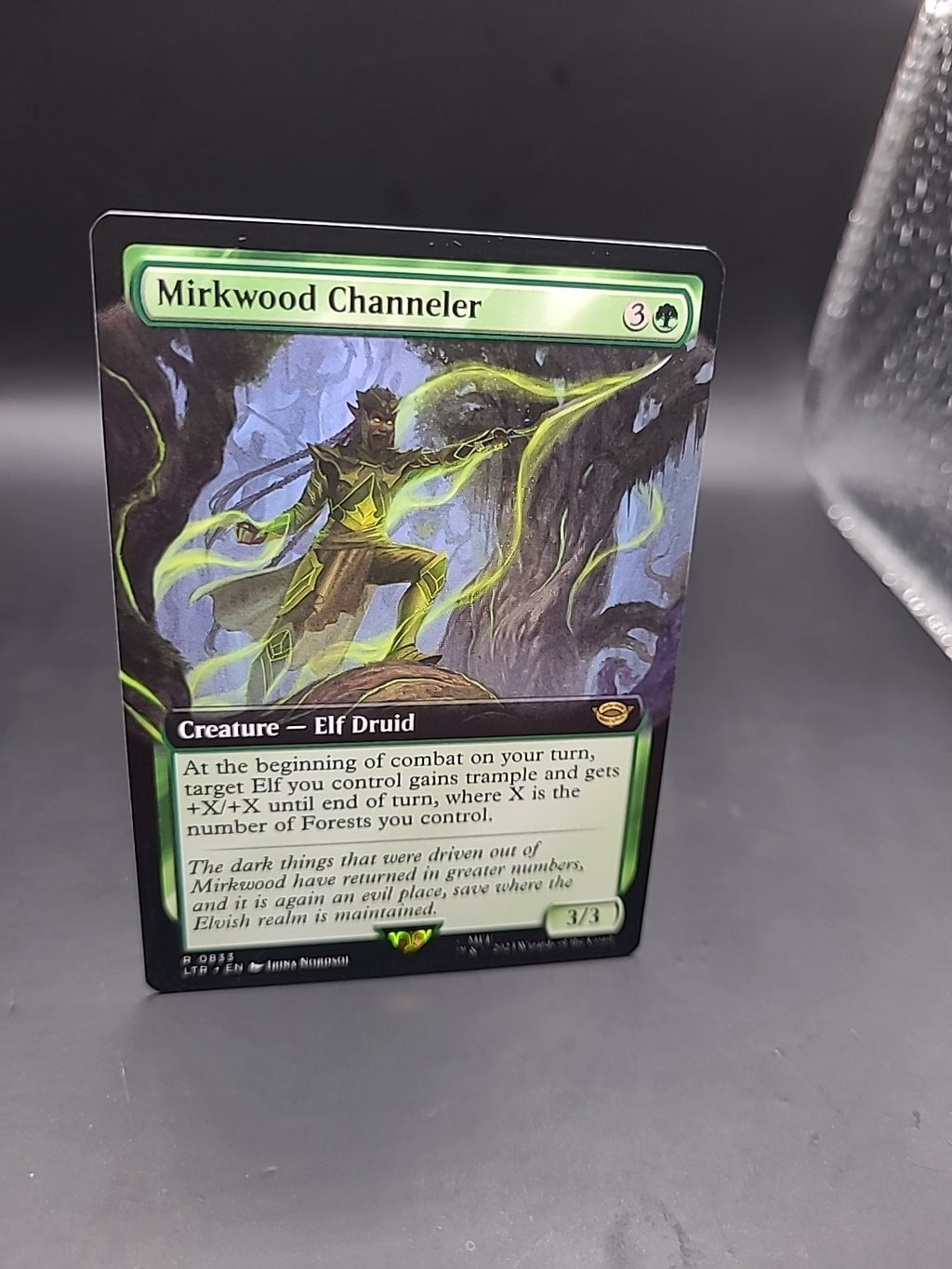 EXTENDED Mirkwood Channeler - Lord of the Rings- NM - R 0833 - MTG