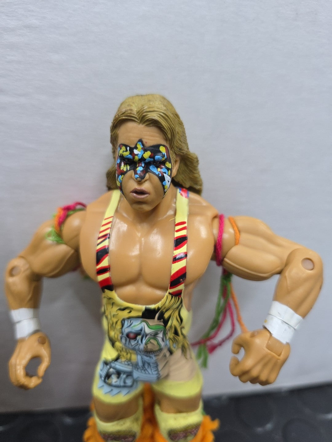 WWE THE ULTIMATE WARRIOR JAKKS WRESTLING TOY FIGURE CLASSIC SUPERSTARS SERIES 14