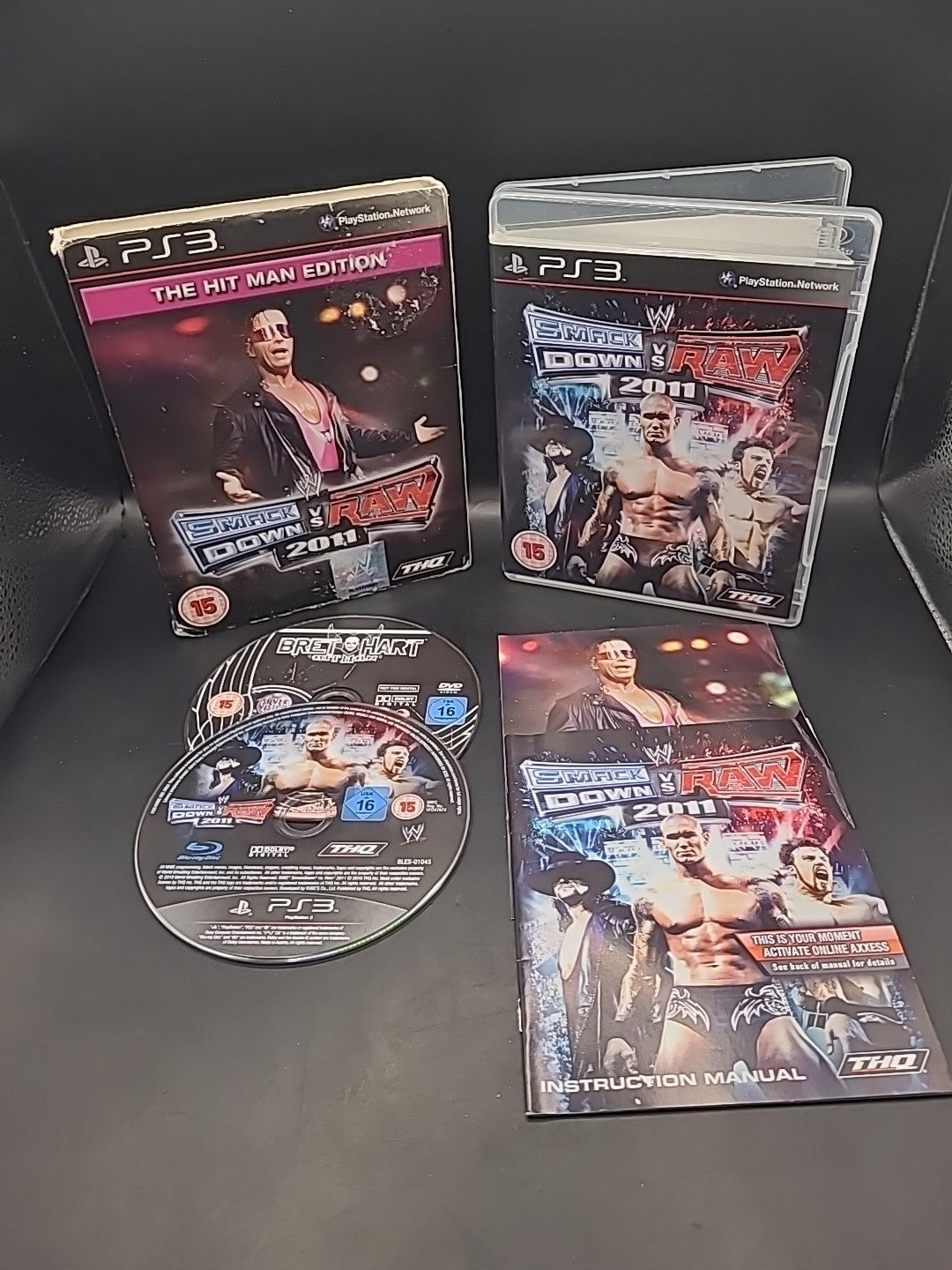 Smackdown Vs Raw 2011 The Hitman Edition PS3 Game - PAL