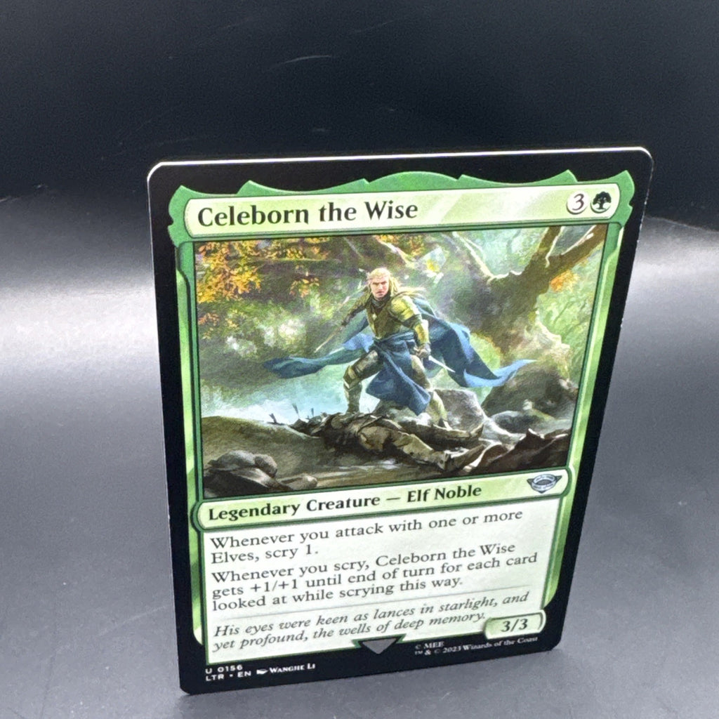 Celeborn the Wise FOIL , Lord of the Rings U0156 + 1 Regular Card