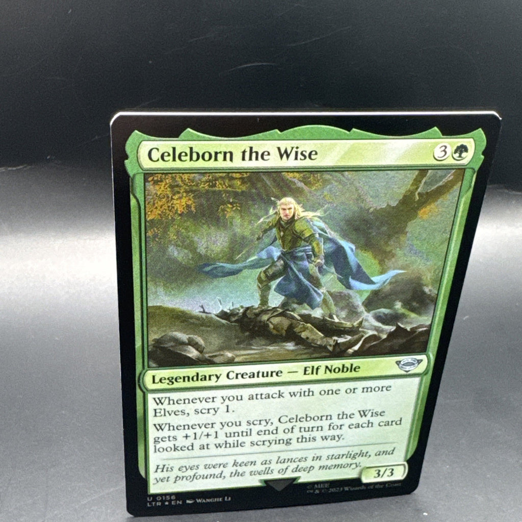Celeborn the Wise FOIL , Lord of the Rings U0156 + 1 Regular Card